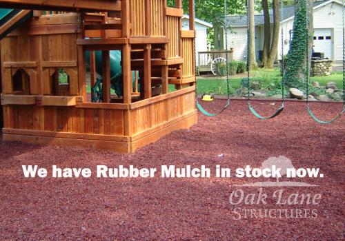 Rubber Mulch for Indianapolis, Lafayette, Kokomo, Logansport, Frankfort and Fort Wayne